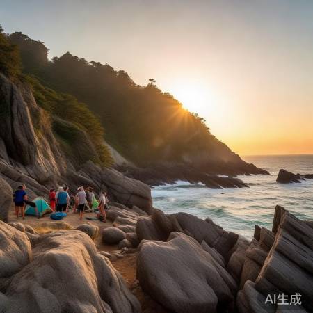 东极岛露营体验:揭秘中国最东端秘境之旅