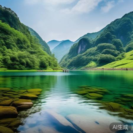 太湖湾露营谷,世外桃源风光